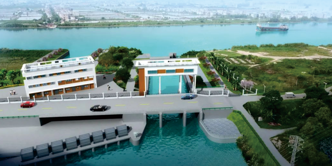 中山市小榄镇滨涌泵站及后闸重建工程