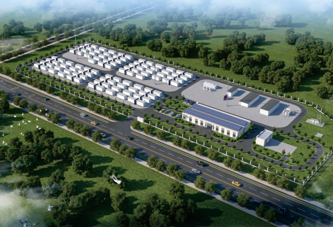 益洋绿储100MW200MWh 共享储能电站项目