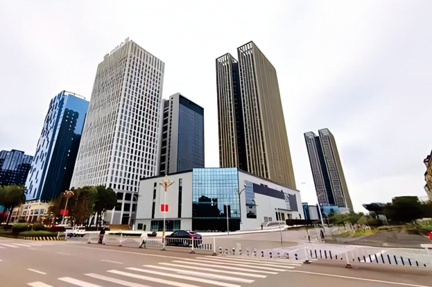 重庆涪陵新城区中央商务区建设