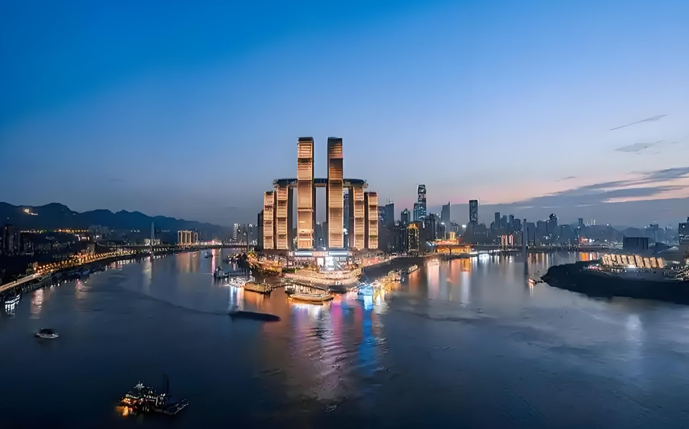 重庆朝天门国际商贸城景观园林工程